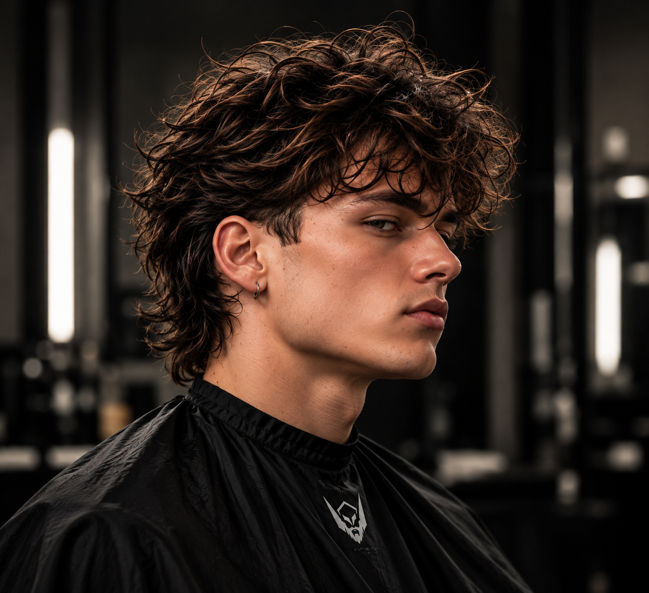 Vista de perfil de Warrior Cut texturizado - Warriors House Barcelona